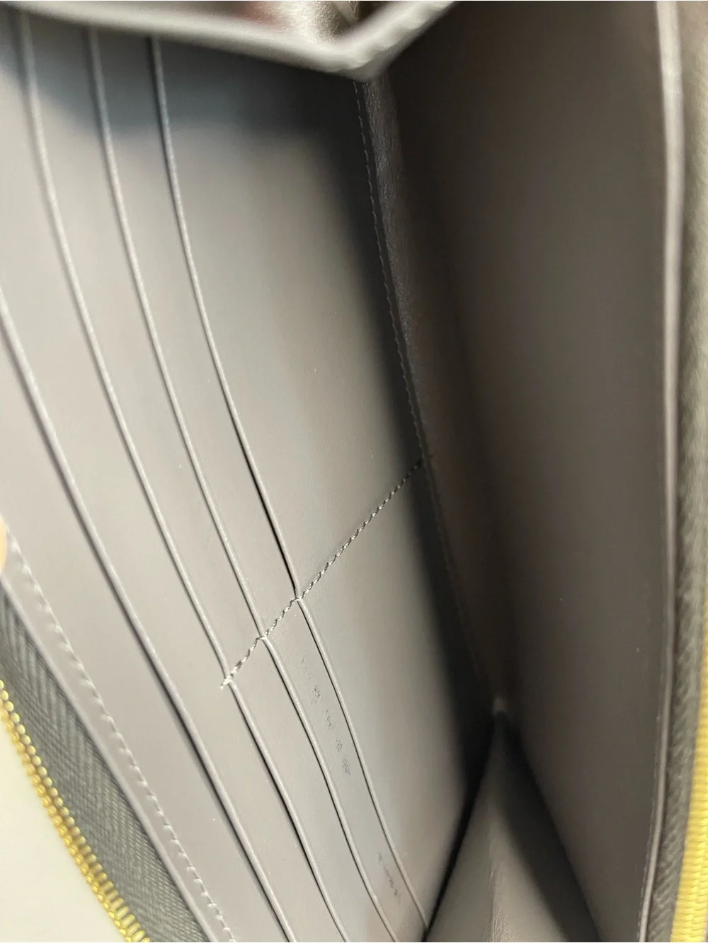 Celine Large Zipped Wallet With Dust Bag and Box